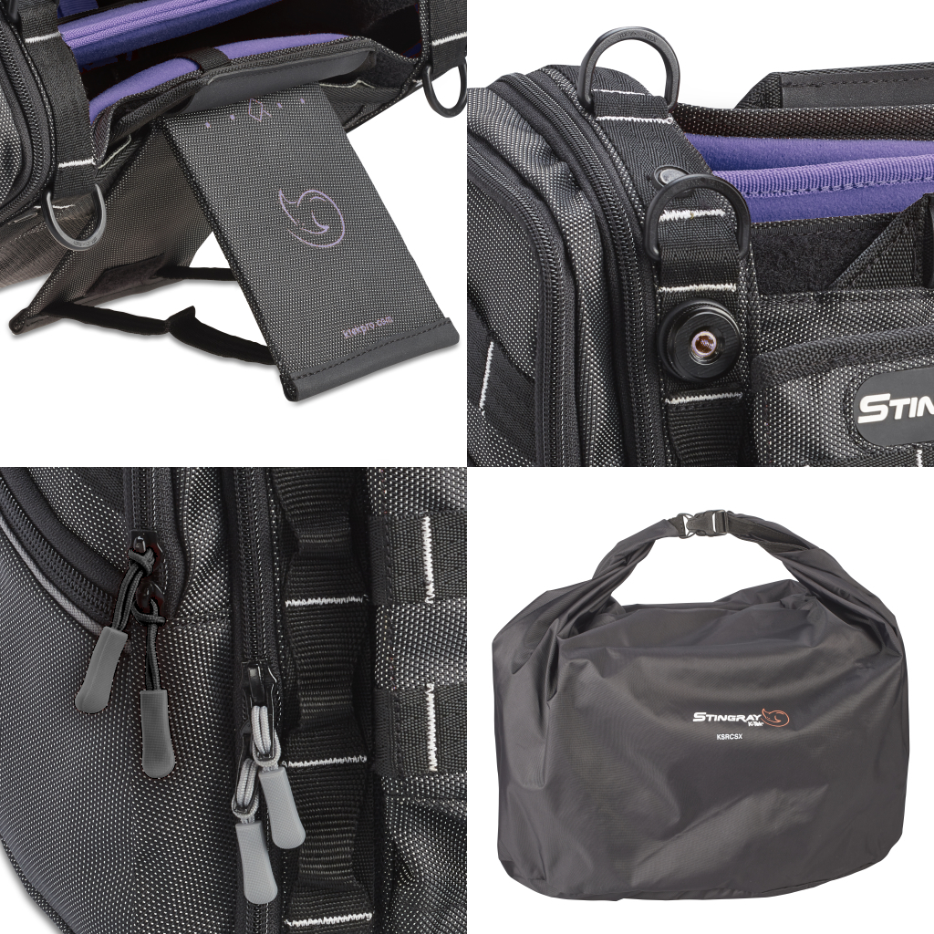 K-Tek KSTGSXP - K-Tek Stingray Small X Purple Audio Bag X-Series