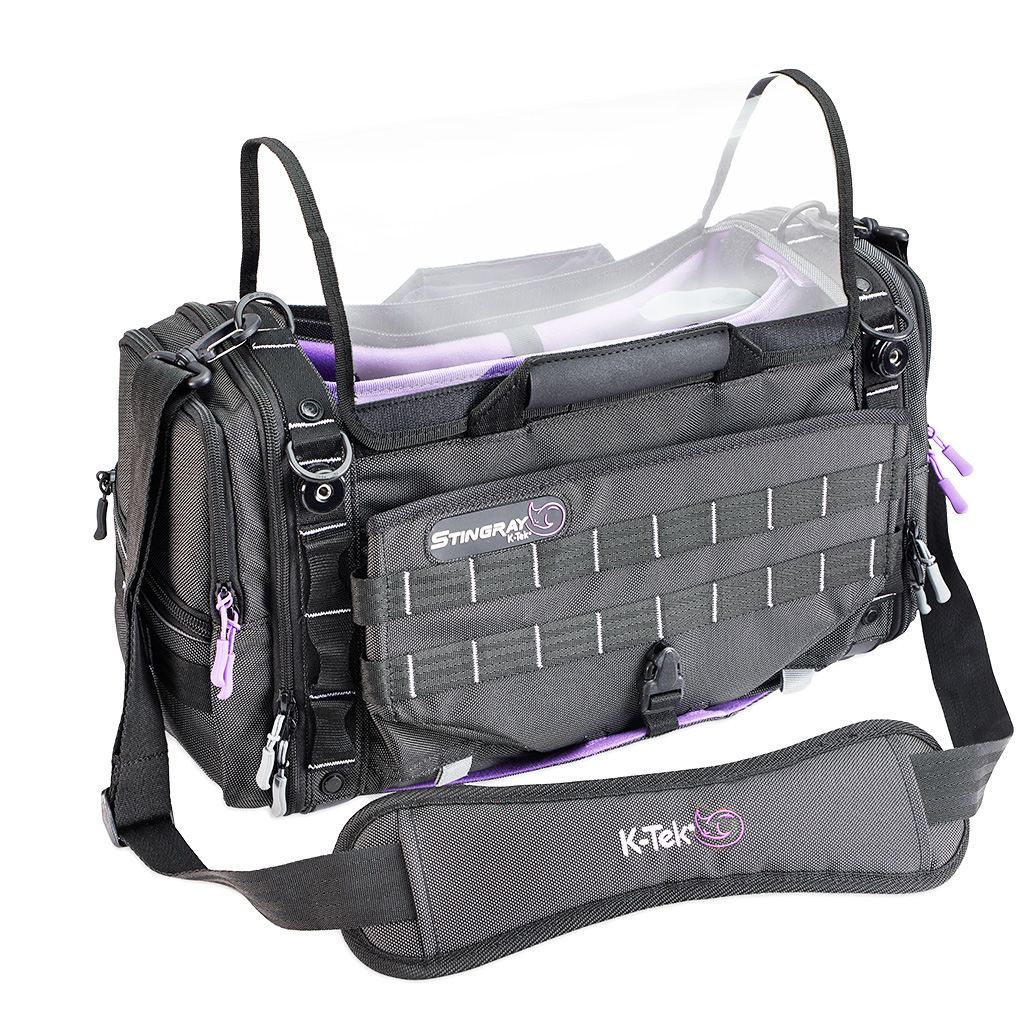 K-Tek KSTGLXP - K-Tek Stingray Large X Purple Audio Mixer Recorder Bag  X-Series