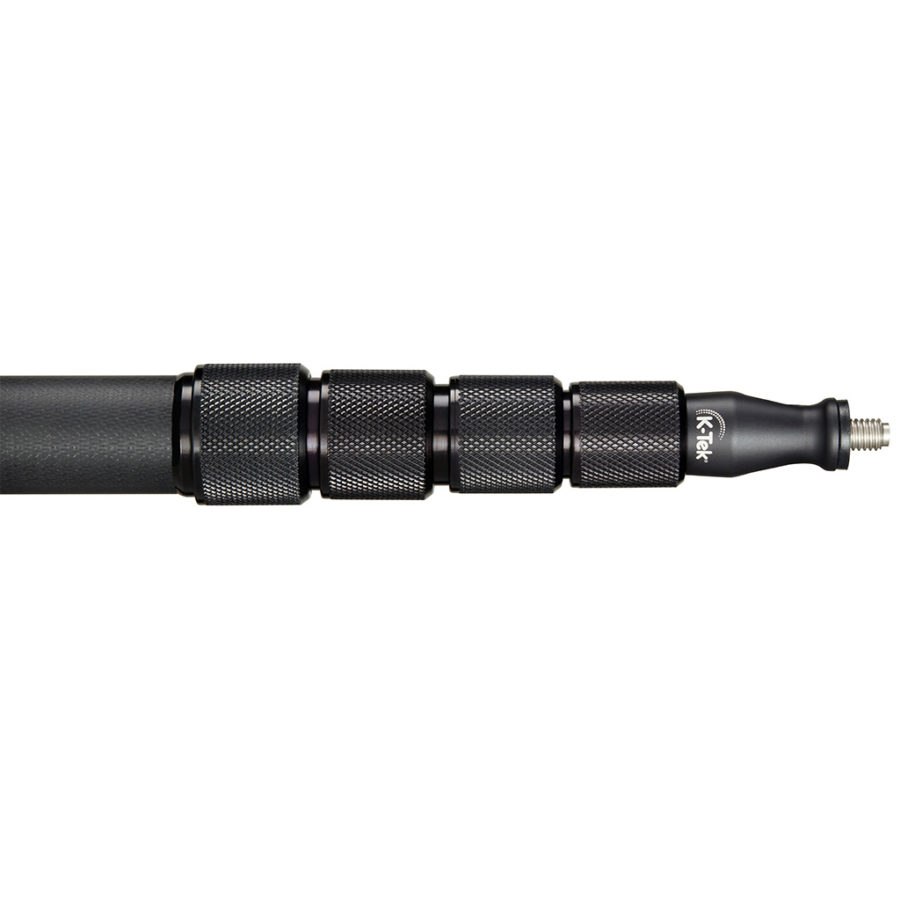 Image 3: the knurled collars ensure a firm and comfortable grip for boom operators aka boom ops
